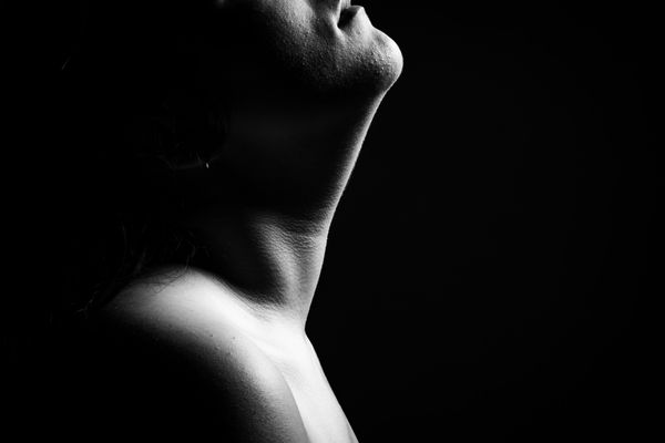 Černobílý portrét